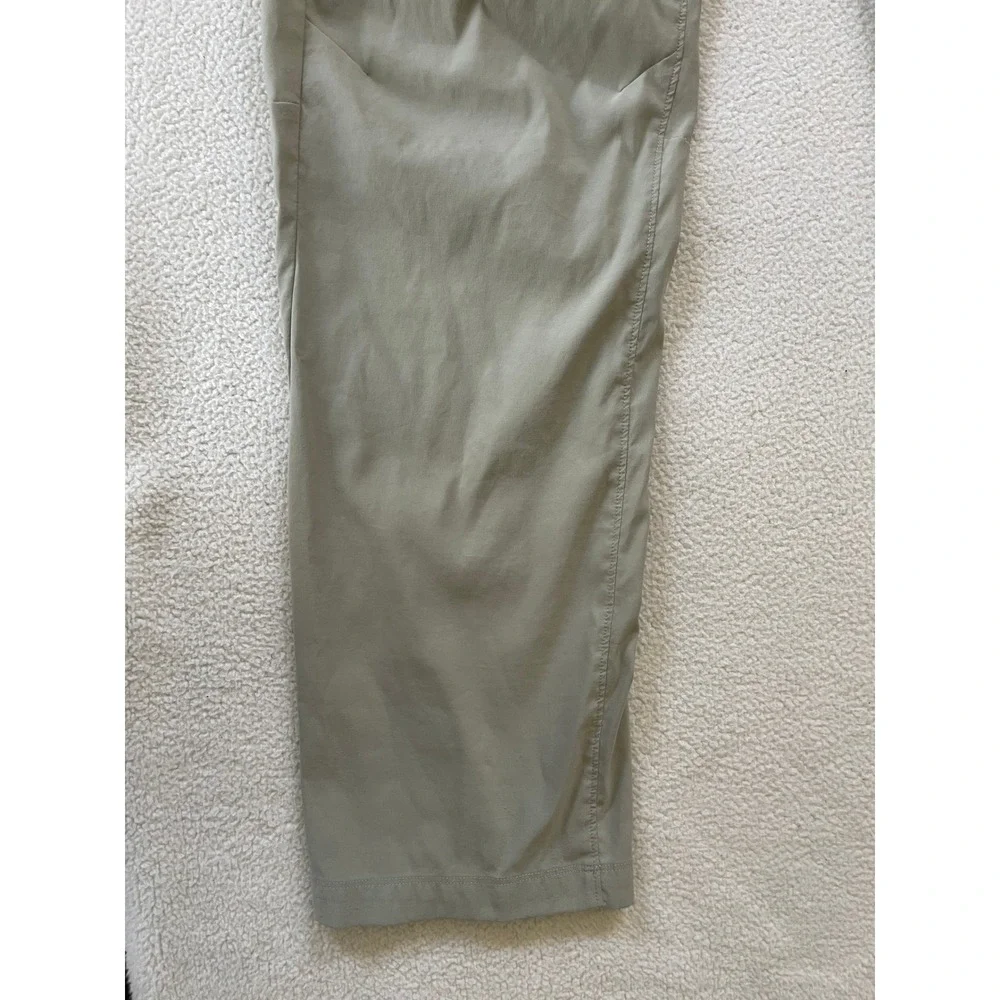 The North Face Mens 38 Paramount Trail Hiking Pants Tan Straight Leg Stretch‎